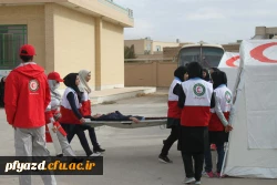 گزارش تصویری از مانور زلزله 18