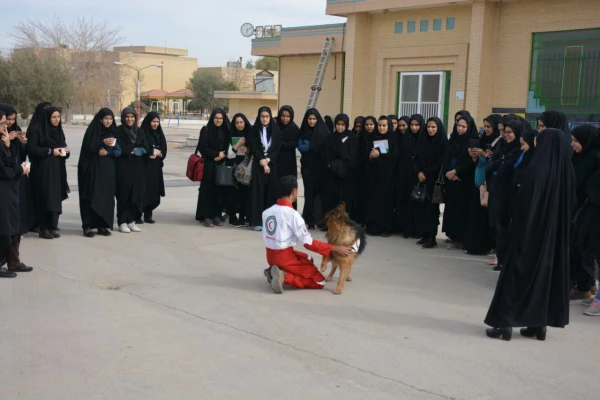 گزارش تصویری از مانور زلزله 19