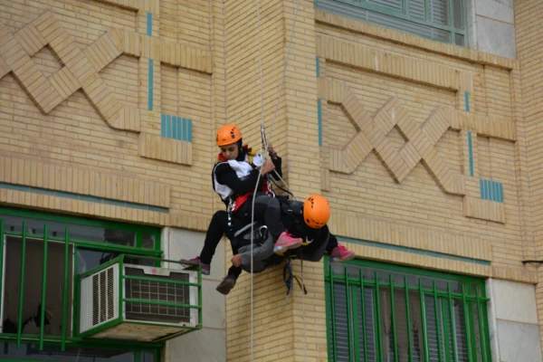 گزارش تصویری از مانور زلزله 27