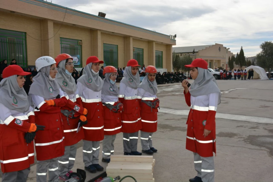 گزارش تصویری از مانور زلزله 29