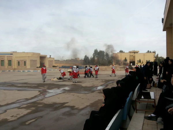 گزارش تصویری از مانور زلزله 31