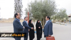 حضور شهردار محترم  واعضای شورای شهر یزد در پردیس 2