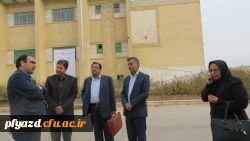 حضور شهردار محترم  واعضای شورای شهر یزد در پردیس 3