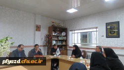 حضور شهردار محترم  واعضای شورای شهر یزد در پردیس 9