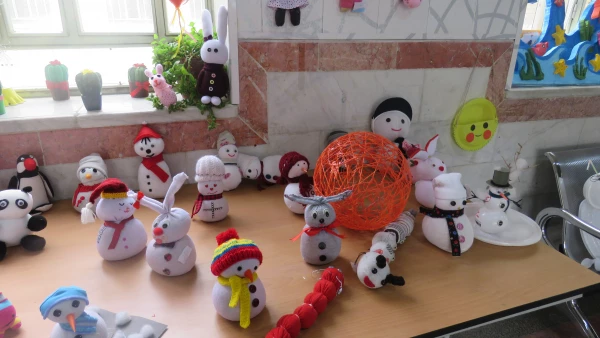 برپایی نمایشگاه کارهای دستی دانشجویان 2