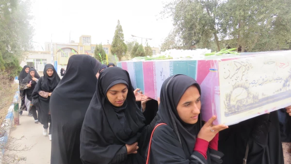 تشییع پیکر پاک شهید گمنام 4