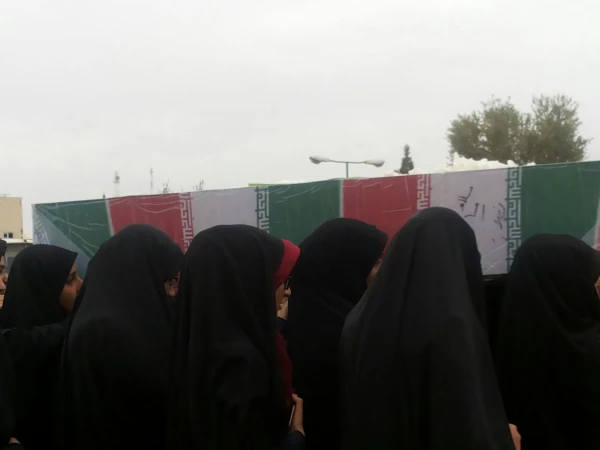 تشییع پیکر پاک شهید گمنام 11