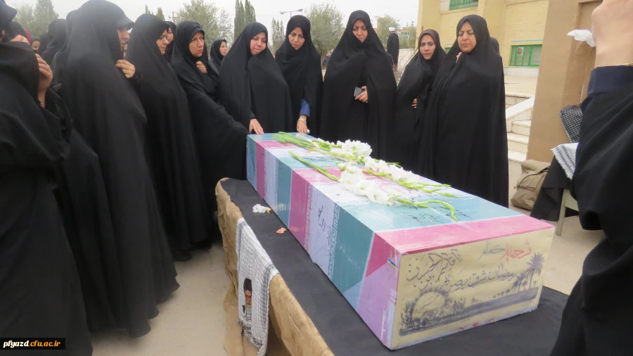 تشییع پیکر پاک شهید گمنام 12