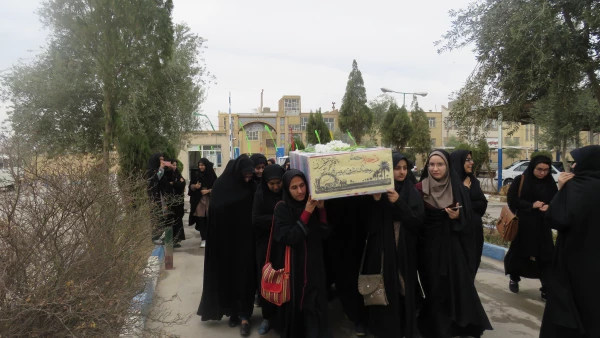 تشییع پیکر پاک شهید گمنام 8