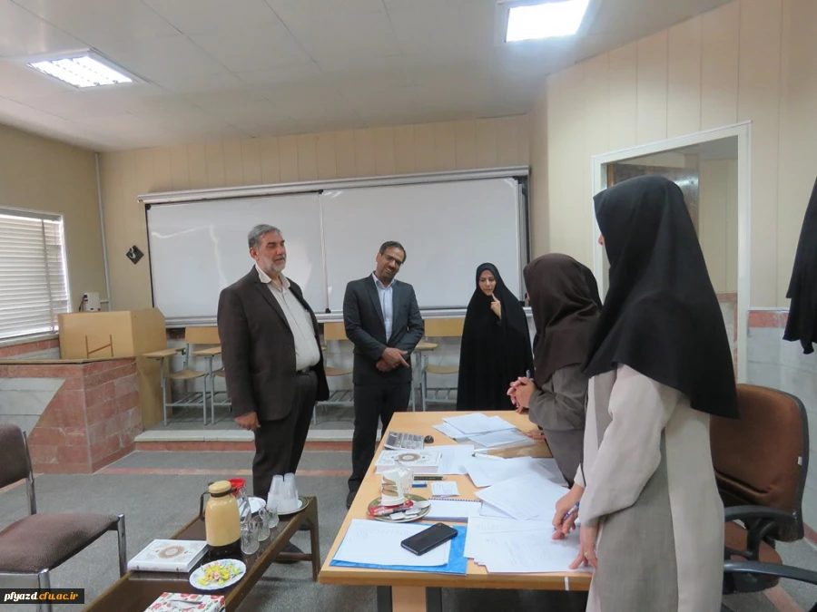 گزارش تصویری از روند مصاحبه داوطلبان پذیرفته شده چند برابر ظرفیت دانشگاه فرهنگیان سال 97 13