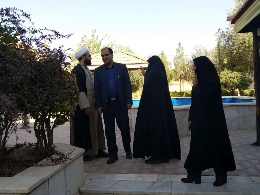 بازدیدمسئول دفتر نهاد نمایندگی مقام معظم رهبری از پردیس  2