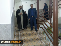 بازدیدمسئول دفتر نهاد نمایندگی مقام معظم رهبری از پردیس  8
