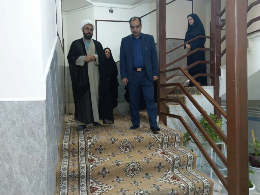 بازدیدمسئول دفتر نهاد نمایندگی مقام معظم رهبری از پردیس  8