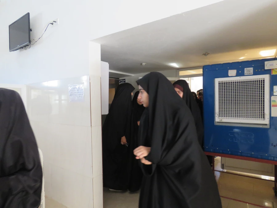 بازدید دانشجویان پردیس فاطمه الزهرا از خانه سالمندان 2