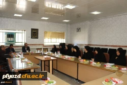 نشست صمیمانه مسئولین دانشگاه فرهنگیان با دانشجویان عضو شورای صنفی 2