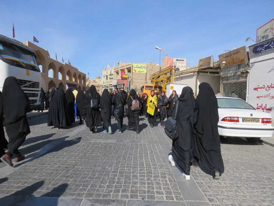 حضورپرشور و آگاه در راهپیمایی بزرگ 13 ابان  2