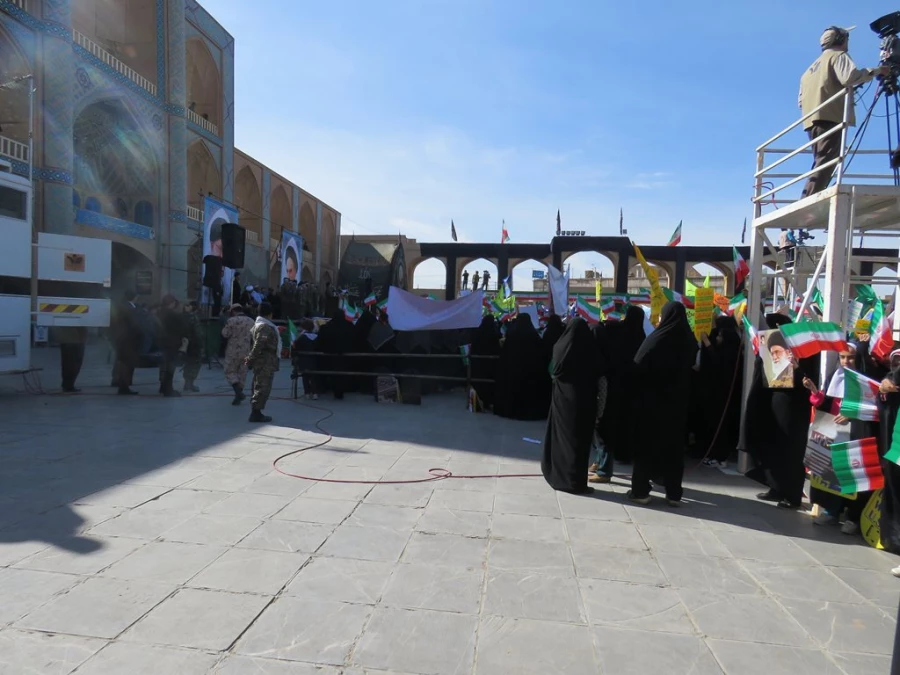 حضورپرشور و آگاه در راهپیمایی بزرگ 13 ابان  14