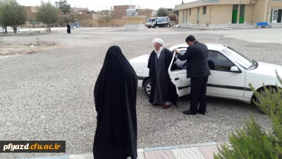 حضورنماینده ولی فقیه  و امام جمعه یزد  حضرت آیت الله ناصری در پردیس