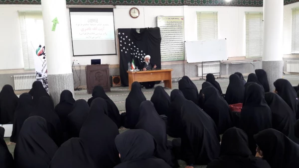 حضورنماینده ولی فقیه  و امام جمعه یزد  حضرت آیت الله ناصری در پردیس 2