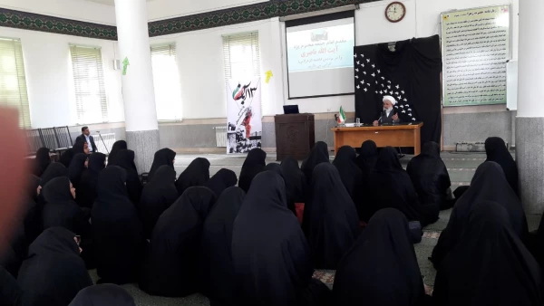 حضورنماینده ولی فقیه  و امام جمعه یزد  حضرت آیت الله ناصری در پردیس 3