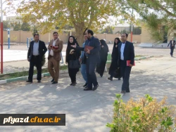 بازدید مسئولین حوزه معاونت سیاسی، امنیتی و اجتماعی استانداری یزد از پردیس فاطمه الزهرا(س) 4