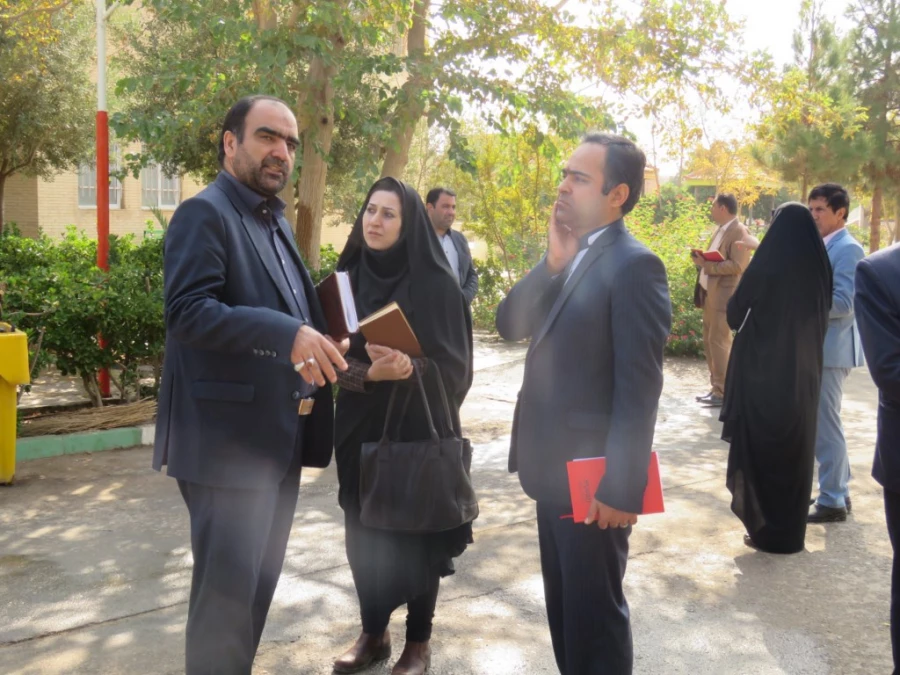 بازدید مسئولین حوزه معاونت سیاسی، امنیتی و اجتماعی استانداری یزد از پردیس فاطمه الزهرا(س) 5