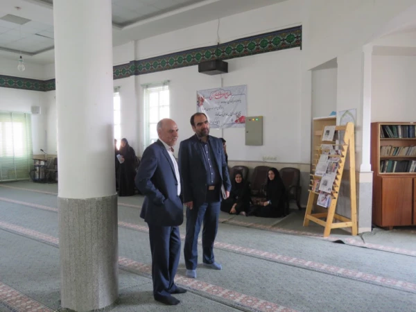 بازدید مسئولین حوزه معاونت سیاسی، امنیتی و اجتماعی استانداری یزد از پردیس فاطمه الزهرا(س) 10