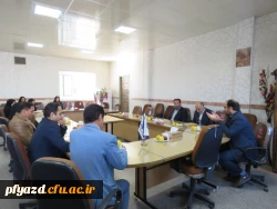 بازدید مسئولین حوزه معاونت سیاسی، امنیتی و اجتماعی استانداری یزد از پردیس فاطمه الزهرا(س) 11