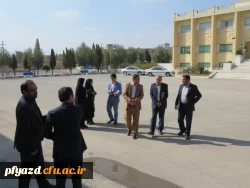 بازدید مسئولین حوزه معاونت سیاسی، امنیتی و اجتماعی استانداری یزد از پردیس فاطمه الزهرا(س) 13
