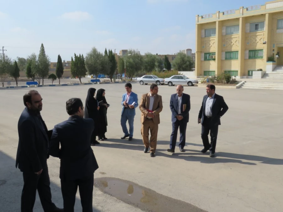 بازدید مسئولین حوزه معاونت سیاسی، امنیتی و اجتماعی استانداری یزد از پردیس فاطمه الزهرا(س) 13