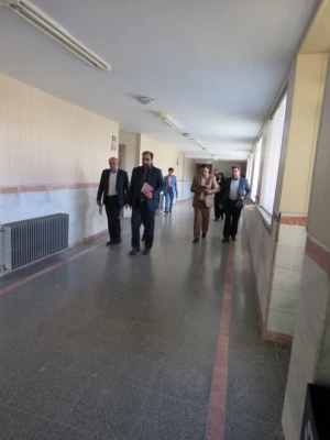 بازدید مسئولین حوزه معاونت سیاسی، امنیتی و اجتماعی استانداری یزد از پردیس فاطمه الزهرا(س) 16