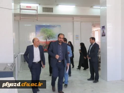 بازدید مسئولین حوزه معاونت سیاسی، امنیتی و اجتماعی استانداری یزد از پردیس فاطمه الزهرا(س) 17