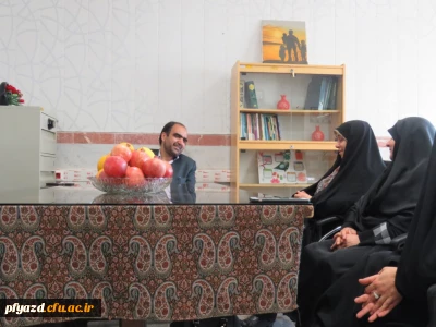 بازدید سرکارخانم دکتر احمدی مشاور امور بانوان دانشگاه فرهنگیان از پردیس فاطمه الزهرا(س)