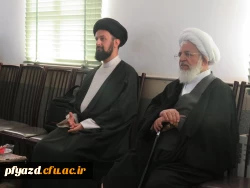 حضور امام جمعه محترم یزد در آستانه روز دانشجو  6