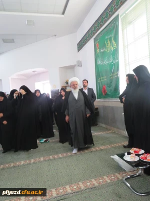 حضور امام جمعه محترم یزد در آستانه روز دانشجو  در پردیس