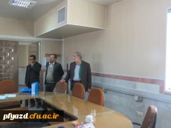 بازدید مدیر کل آموزش و پرورش استان و تعدادی از روند اجرایی این مصاحبه 3