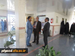 بازدید مدیر کل آموزش و پرورش استان و تعدادی از مسئولین از روند اجرایی مصاحبه تکمیل ظرفیت 97 6