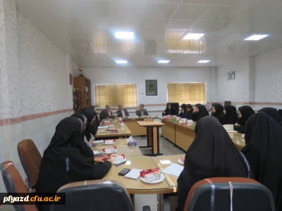 برگزاری جلسه نماینده های آموزشی با حضور مدیریت امور استان