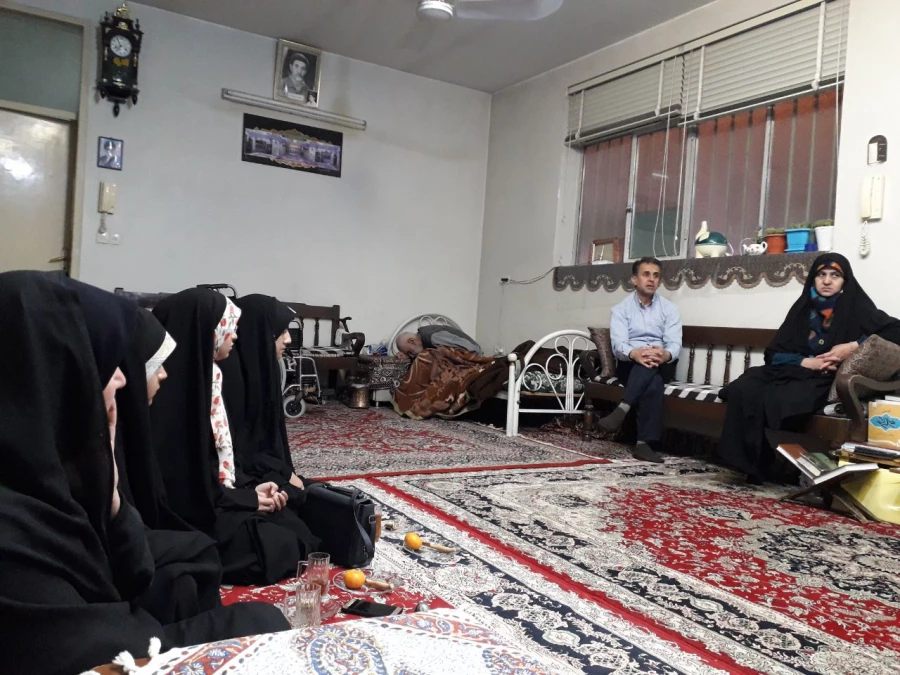 دیدار با خانواده شهید 5