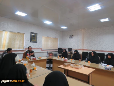 جلسه شورای بسیج با حضور مسئول بسیج دانشجویی دانشگاه فرهنگیان کشور