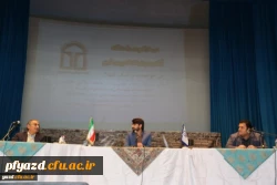 جلسه مناظره با عنوان چالش ها و فرصت های جمهوری اسلامی در دانشگاه فرهنگیان یزد
 5