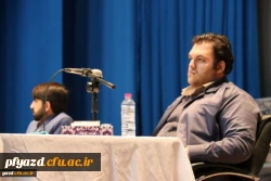 جلسه مناظره با عنوان چالش ها و فرصت های جمهوری اسلامی در دانشگاه فرهنگیان یزد
 6