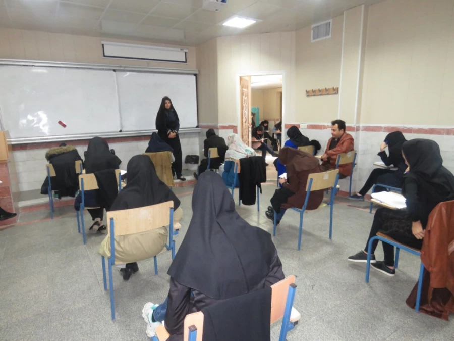 گزارش تصویری از برگزاری امتحانات دی ماه 97 پردیس  12