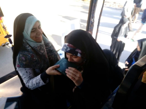 بدرقه دانشجویان شرکت کننده اردوی  راهیان نور 3