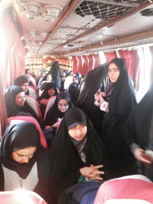 بدرقه دانشجویان شرکت کننده اردوی  راهیان نور 7