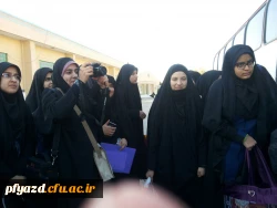 بدرقه دانشجویان شرکت کننده اردوی  راهیان نور 9