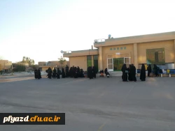 بدرقه دانشجویان شرکت کننده اردوی  راهیان نور 13