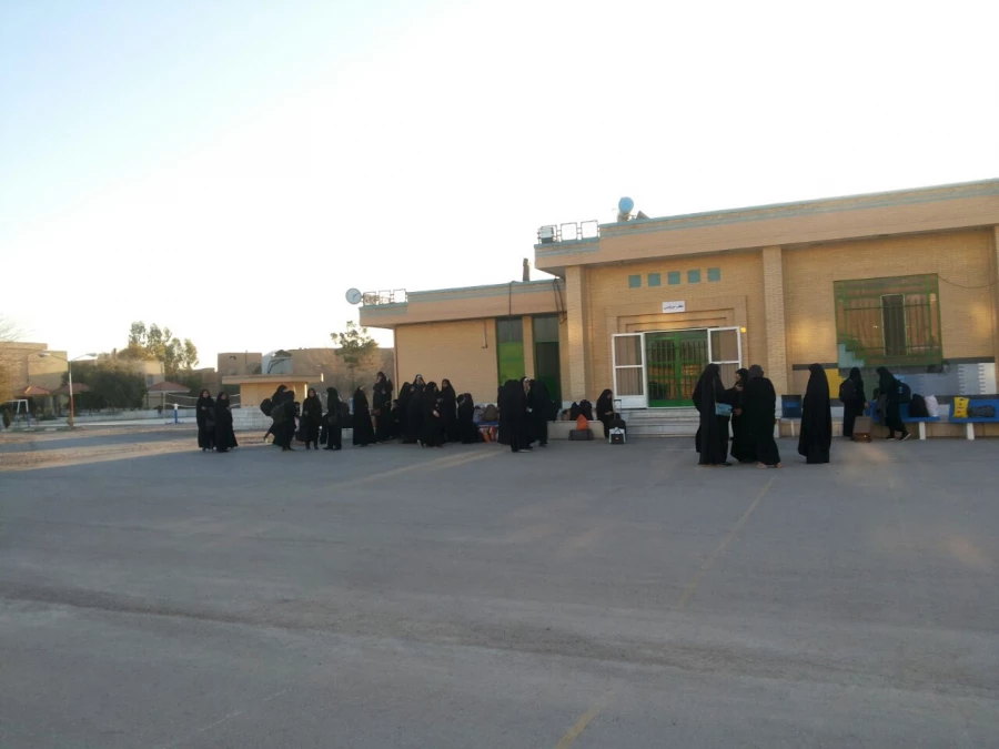 بدرقه دانشجویان شرکت کننده اردوی  راهیان نور 13