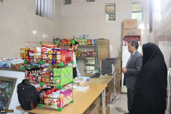 بازدید سرزده مدیر امور پردیس های استان یزد از مجموعه خوابگاهی پردیس فاطمه الزهرا (س) 2