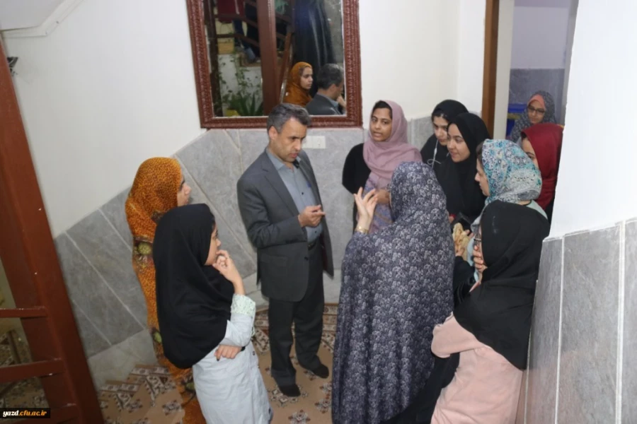 بازدید سرزده مدیر امور پردیس های استان یزد از مجموعه خوابگاهی پردیس فاطمه الزهرا (س) 4